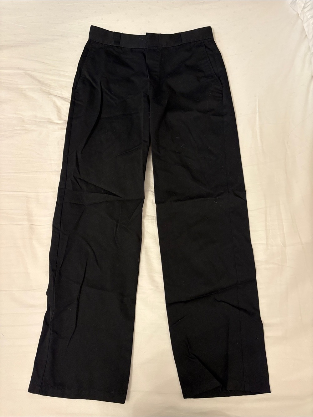 Classic Wide-Leg Black Women’s Trousers